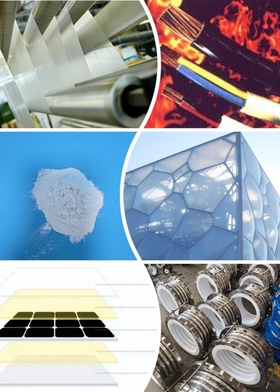 ضد اشعه ی UV گلوله های شفاف ETFE دانه دار برای سیم های پوشش / مواد اولیه فیلم نازک
